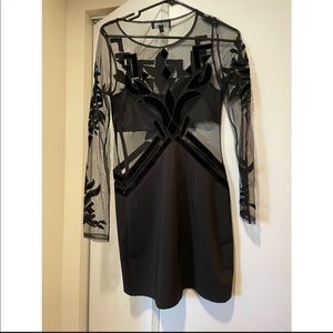 Lulus dream in deco black dress- worn once